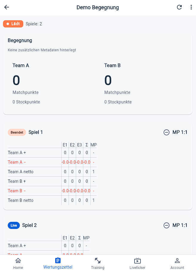 Stocksport Super-App Screenshot 2