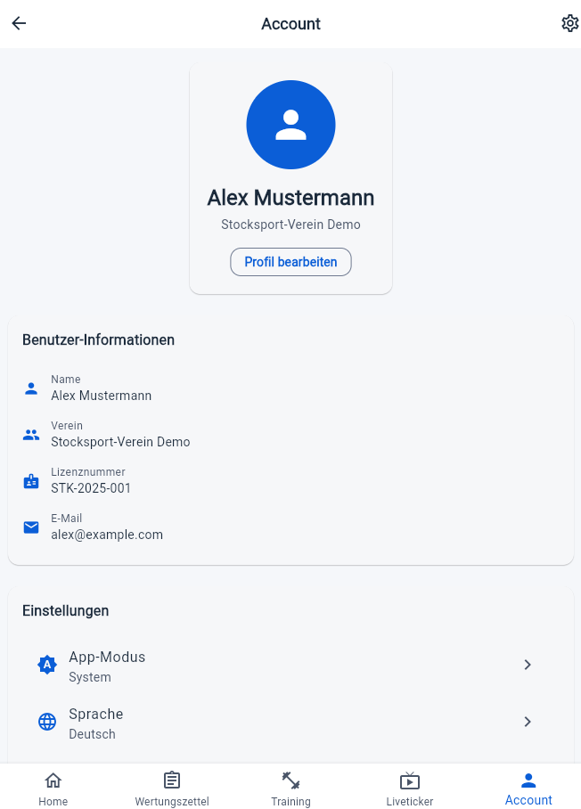 Stocksport Super-App Screenshot 4