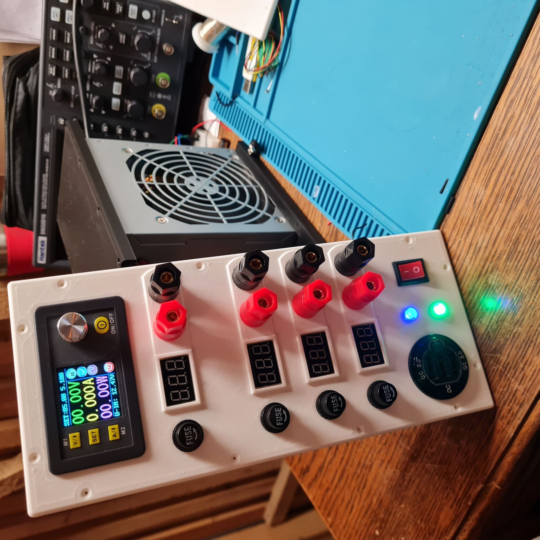 Labornetzgerät – ATX-Eigenbau Bild 11