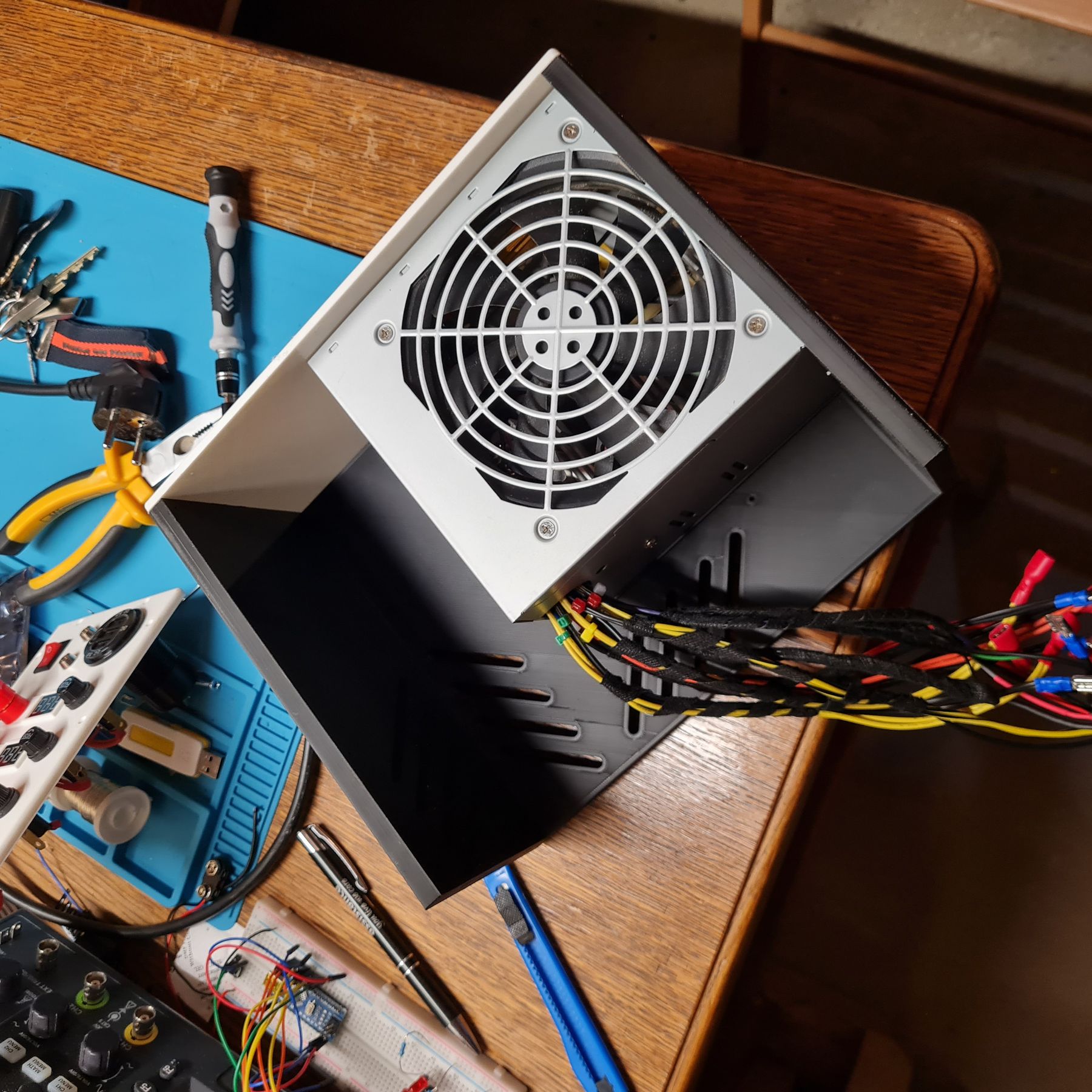 Labornetzgerät – ATX-Eigenbau Bild 12