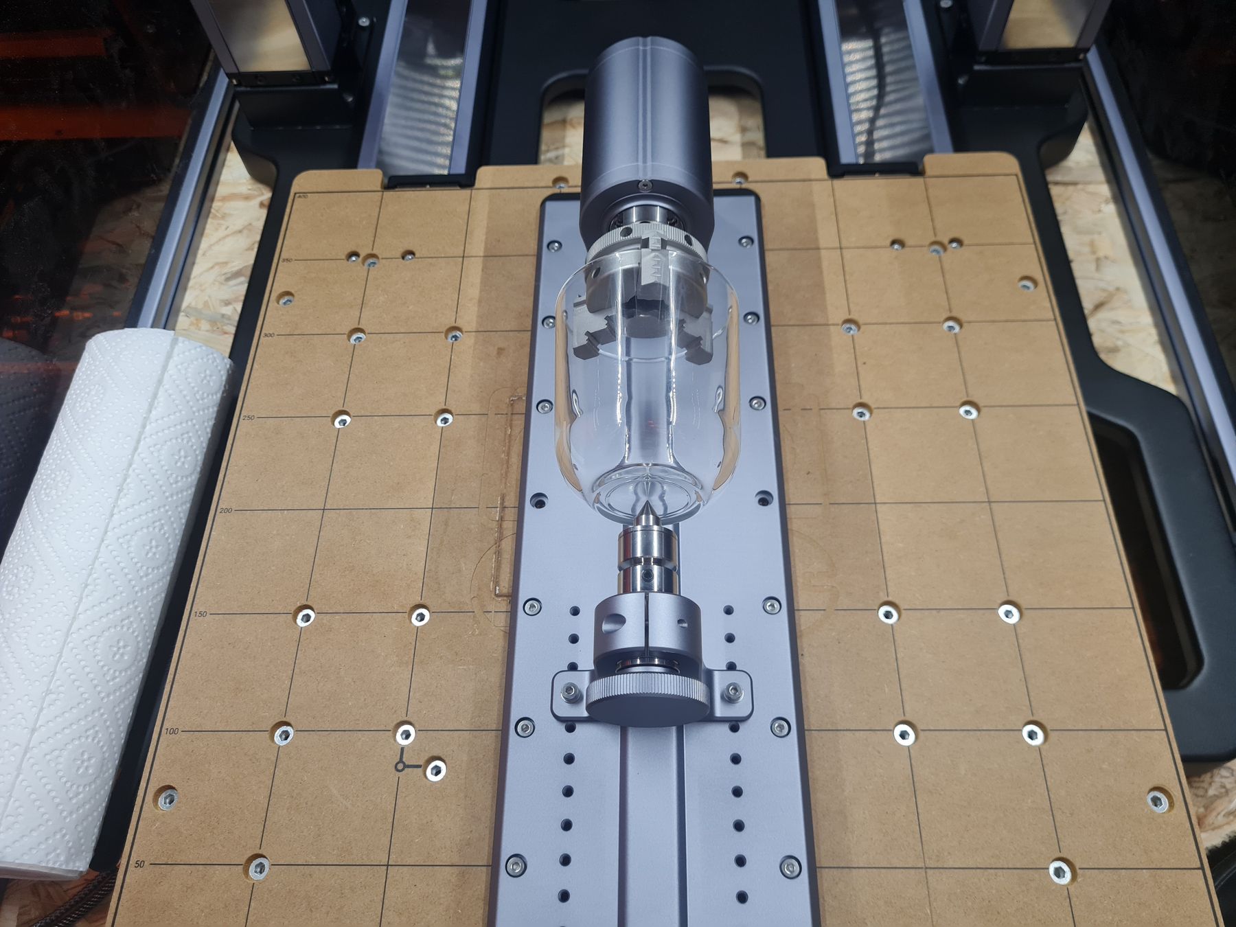 Gravur von Glas & Metall – Rotationsmodul Bild 1